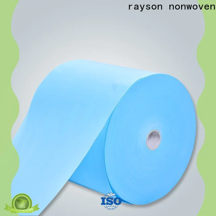 rayson nonwoven textile white pvc tablecloth design for indoor
