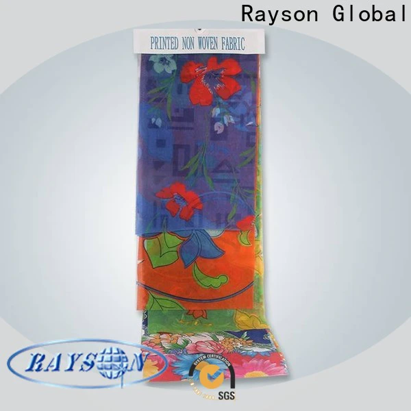 rayson nonwoven round cost of non woven fabric roll price for bedding