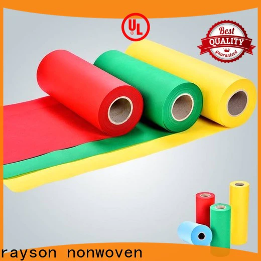 rayson nonwoven Wholesale round tablecloths uk price for shop