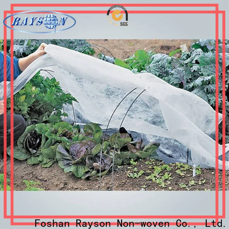 rayson nonwoven OEM landscape mesh fabric supplier for greenhouse