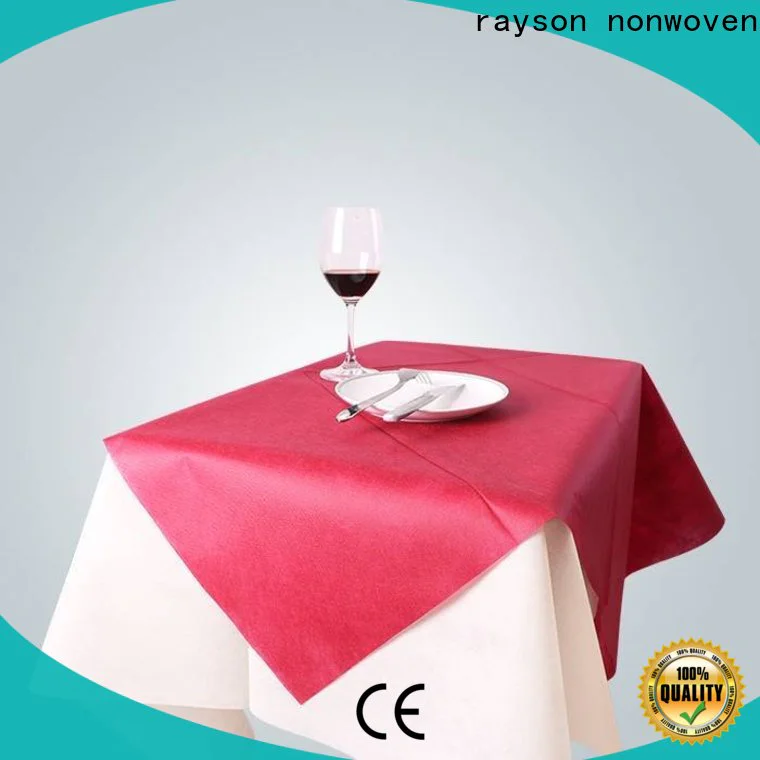 rayson nonwoven OEM lenin cloth manufacturer
