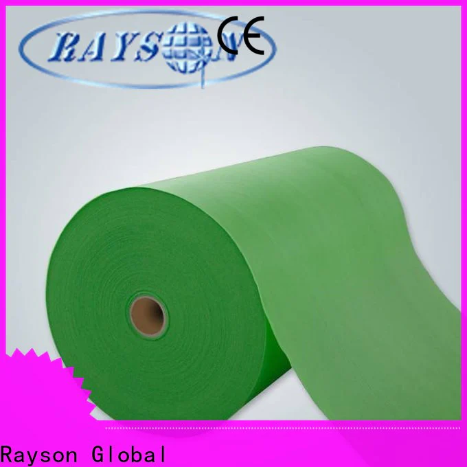 rayson nonwoven ODM spunbond nonwoven in bulk for bedsheet
