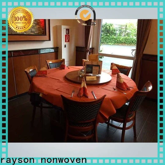 rayson nonwoven Bulk buy table cover for round table manufacturer for market