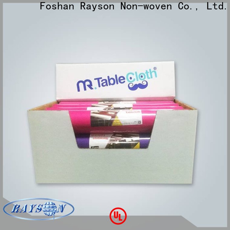 rayson nonwoven ODM green tablecloth supplier