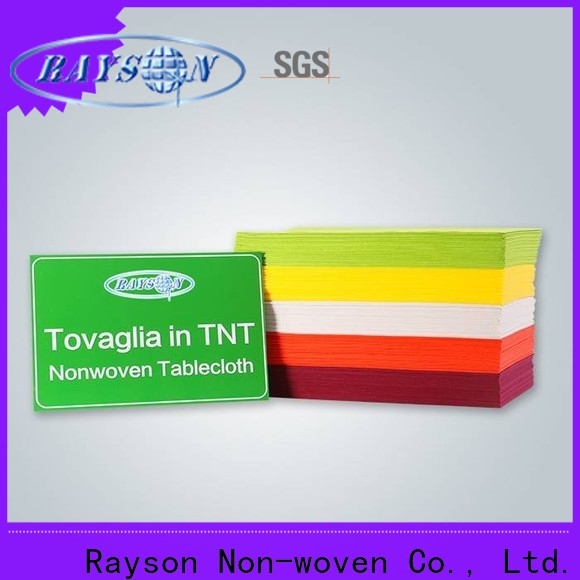 rayson nonwoven fabric table cover manufacturer
