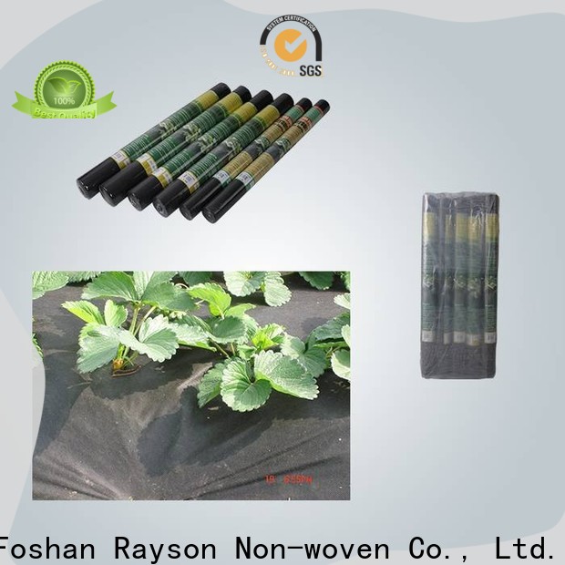 rayson nonwoven Bulk purchase landscape fabric material in bulk for clothing