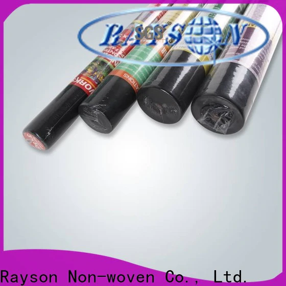 rayson nonwoven OEM brown landscape fabric manufacturer for clothing