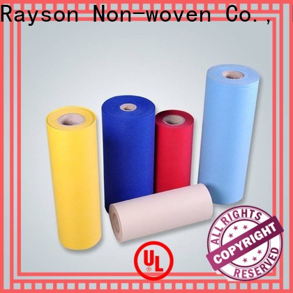 rayson nonwoven pvc tablecloth next factory