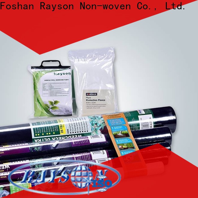 Rayson 6 foot landscape fabric barrier manufacturer for greenhouse