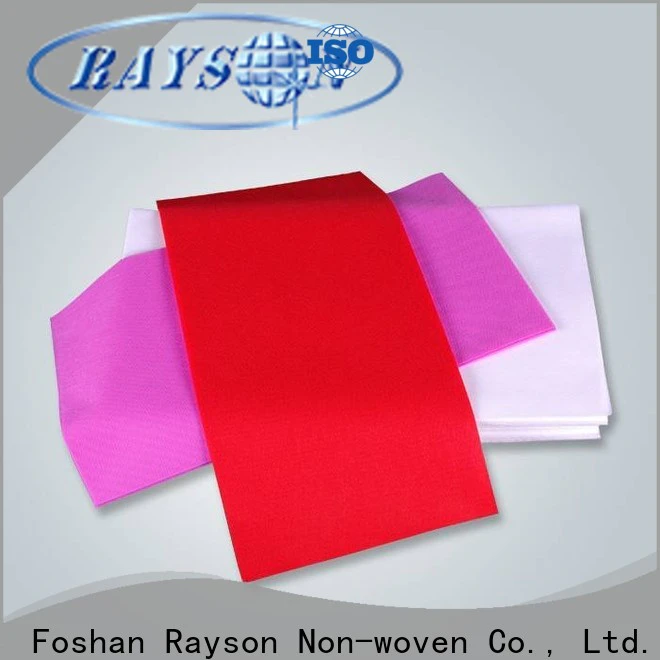 rayson nonwoven 50gr sheeting fabric manufacturer