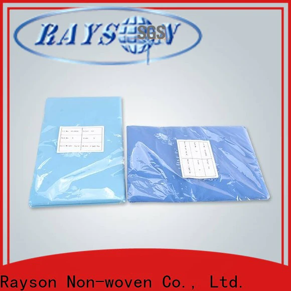rayson nonwoven hygienic disposable fitted bed sheets manufacturer
