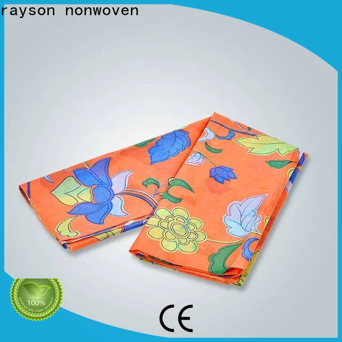 rayson nonwoven Bulk purchase spunlace nonwoven fabric suppliers company for covers