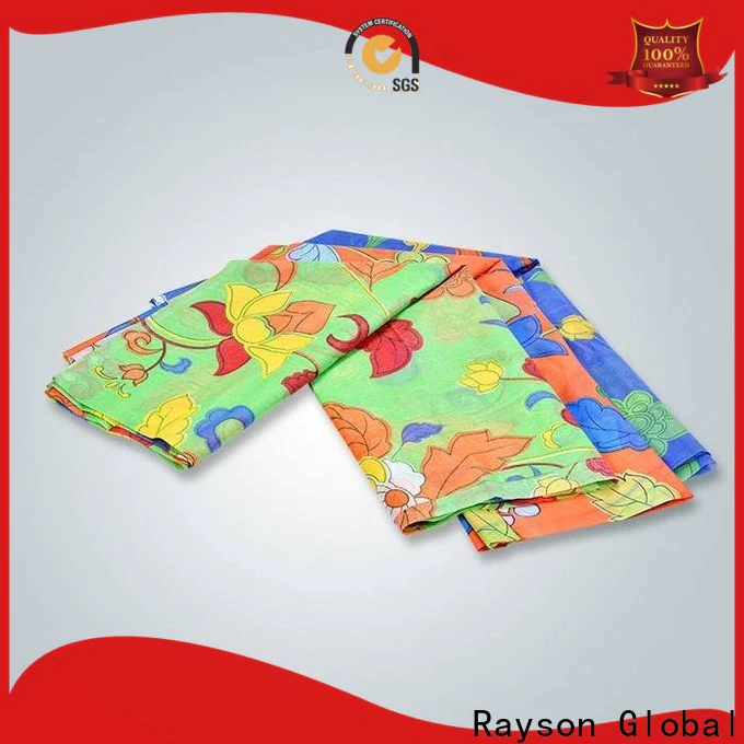rayson nonwoven Custom digital printing on non woven fabric factory for bedding