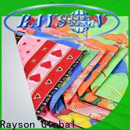 rayson nonwoven vinyl tablecloth fabric price
