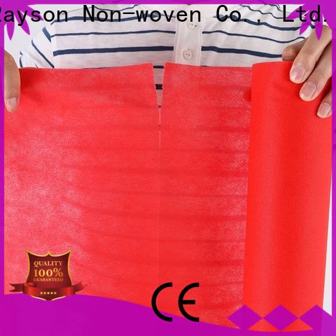 rayson nonwoven square chiffon fabric supplier