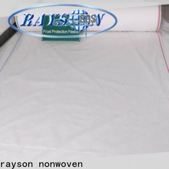 rayson nonwoven control black fabric to prevent weeds manufacturer for outdoor