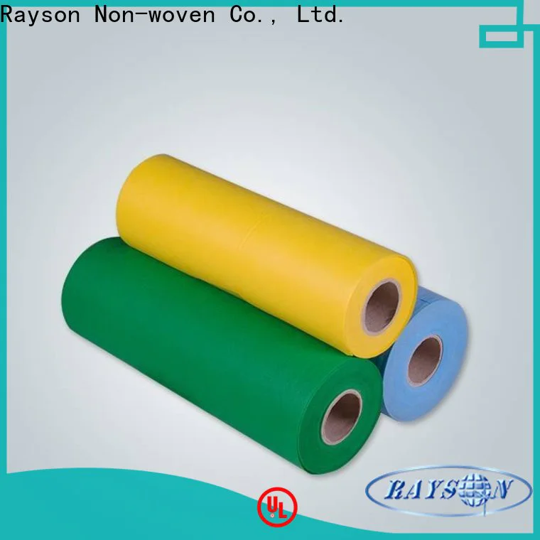 rayson nonwoven OEM spunlace nonwoven fabric manufacturer for covers