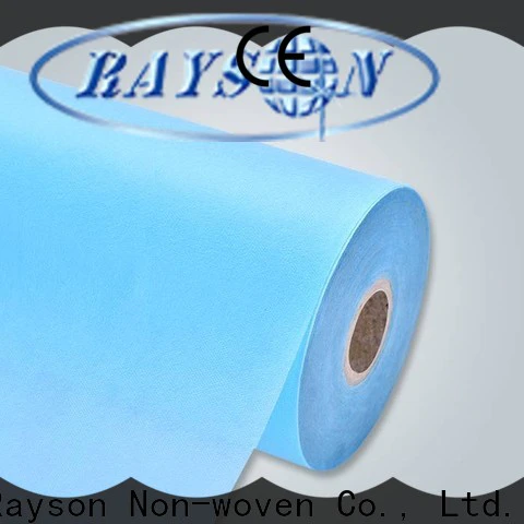rayson nonwoven Custom grey pvc tablecloth manufacturer