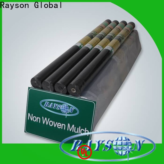 rayson nonwoven allowed garden landscape fabric weed control factory for greenhouse