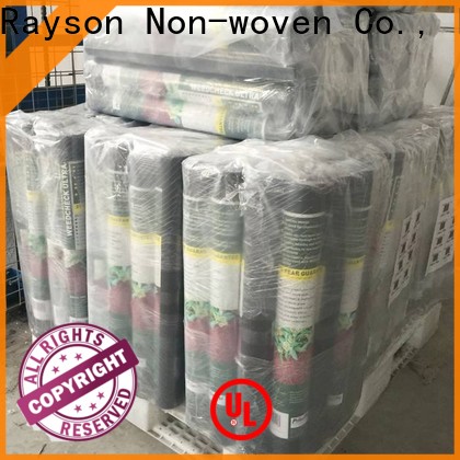rayson nonwoven Bulk purchase green landscape fabric price for outdoor