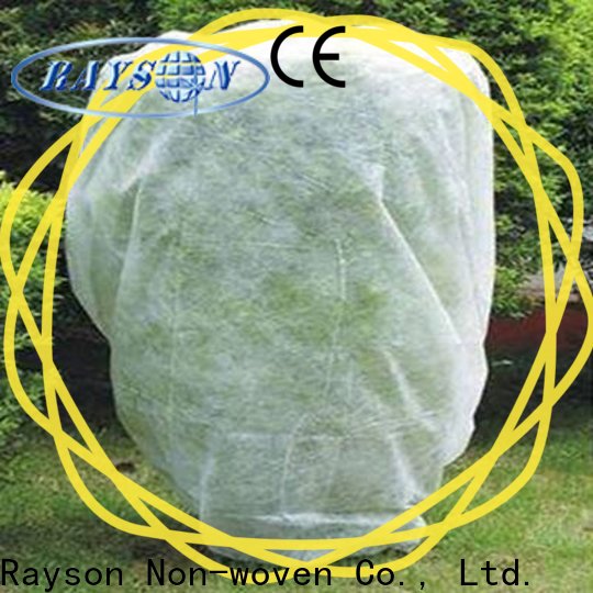 rayson nonwoven Bulk buy ODM brown weed control fabric company for jacket