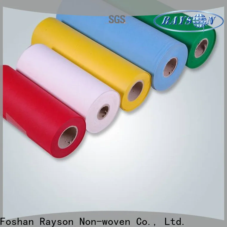 Custom OEM non woven polypropylene spunbond fabric factory