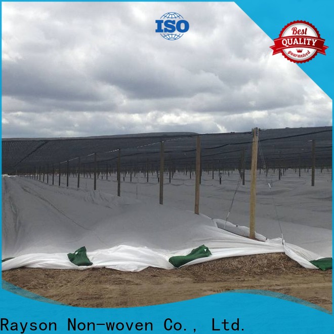 rayson nonwoven covering flower garden fabric supplier for jacket
