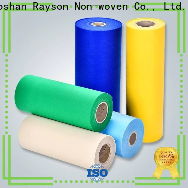 rayson nonwoven Bulk buy OEM spunbond non woven polypropylene fabric manufacturer