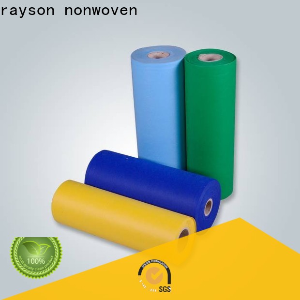 rayson nonwoven Bulk purchase ODM pp spunbond non woven fabric manufacturer