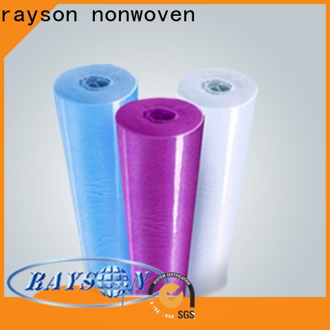 rayson nonwoven OEM high quality medical grade non woven polypropylene fabric manufacturer