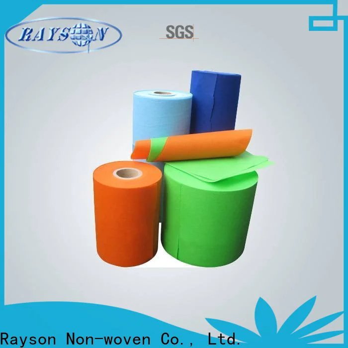 rayson nonwoven Wholesale OEM kain polypropylene spunbond fabric company