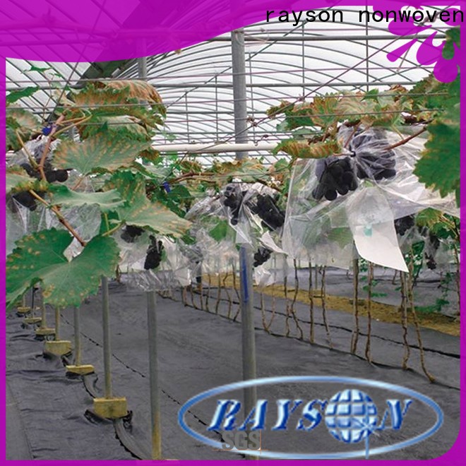 rayson nonwoven landscape fabric in vegetable garden in bulk