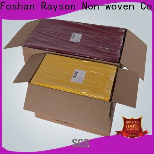 rayson nonwoven Bulk buy best non woven disposable lace tablecloths price