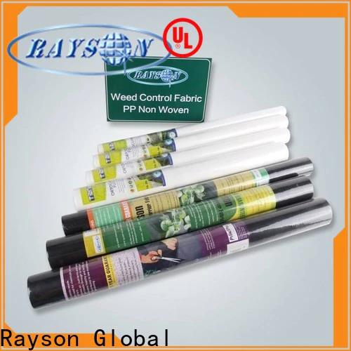 rayson nonwoven Rayson Bulk buy high quality vegetable garden weed control fabric price