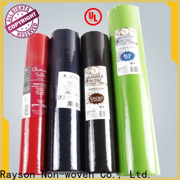Rayson non woven disposable table cover roll price