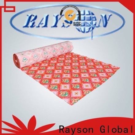 Rayson Nonwoven Spunlace Fabricants de tissus non tissés Price