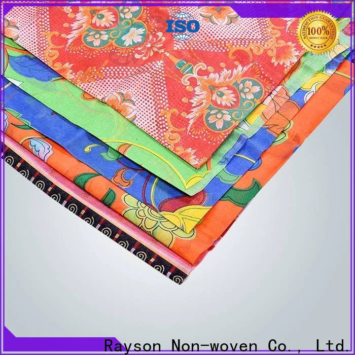 rayson nonwoven spunlace non woven fabric manufacturers in bulk