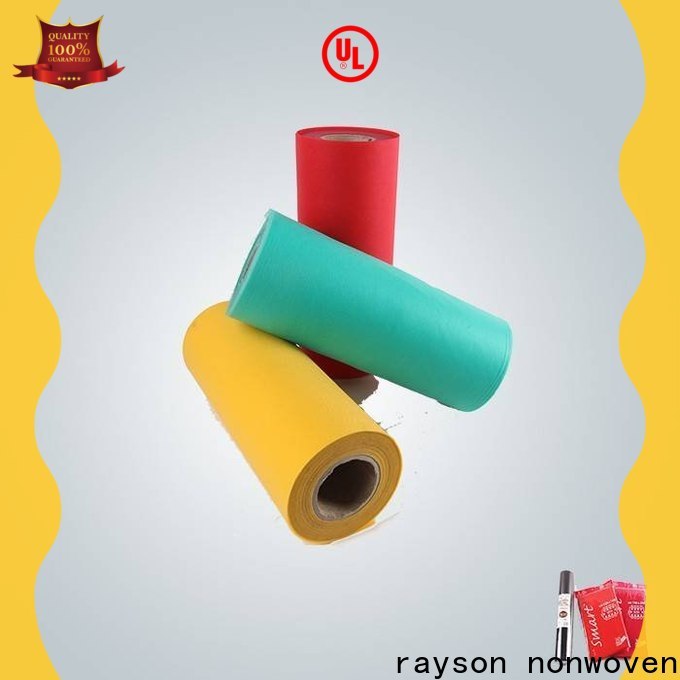 rayson nonwoven 100 polypropylene non woven fabric factory