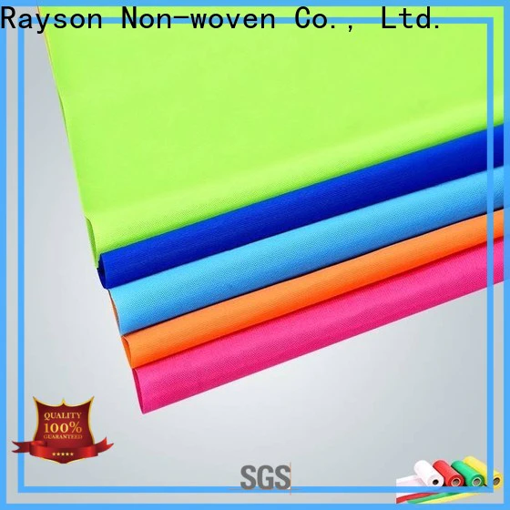 rayson nonwoven spunbond non woven polypropylene fabric material factory