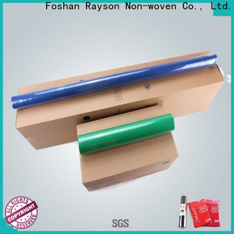 rayson nonwoven Custom OEM non woven disposable table cover roll manufacturer