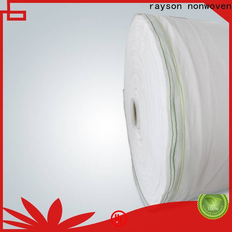 Rayson Nonwoven Personalizzato Tessuto di alta qualità Tessuto di alta qualità Grande produttore