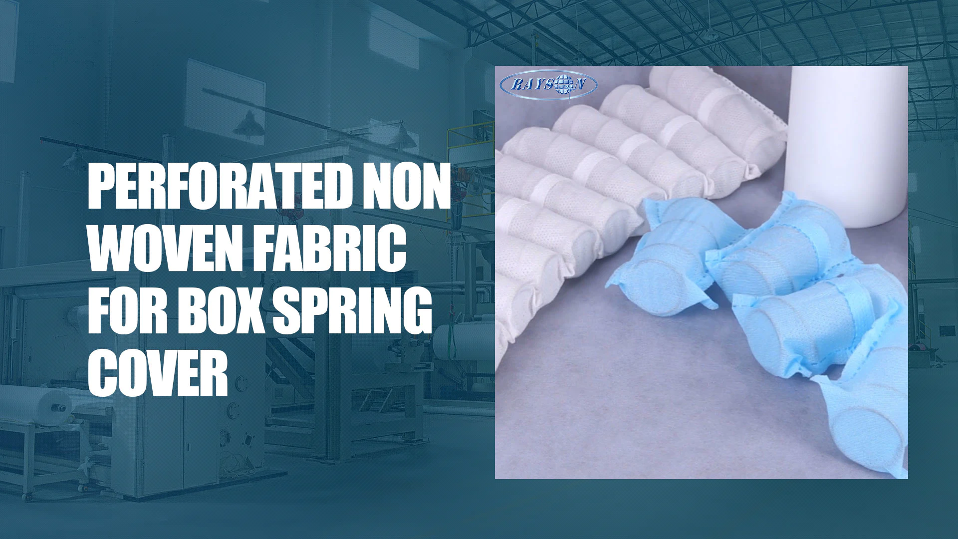 Perforated Non Woven Fabric For Box Spring Cover