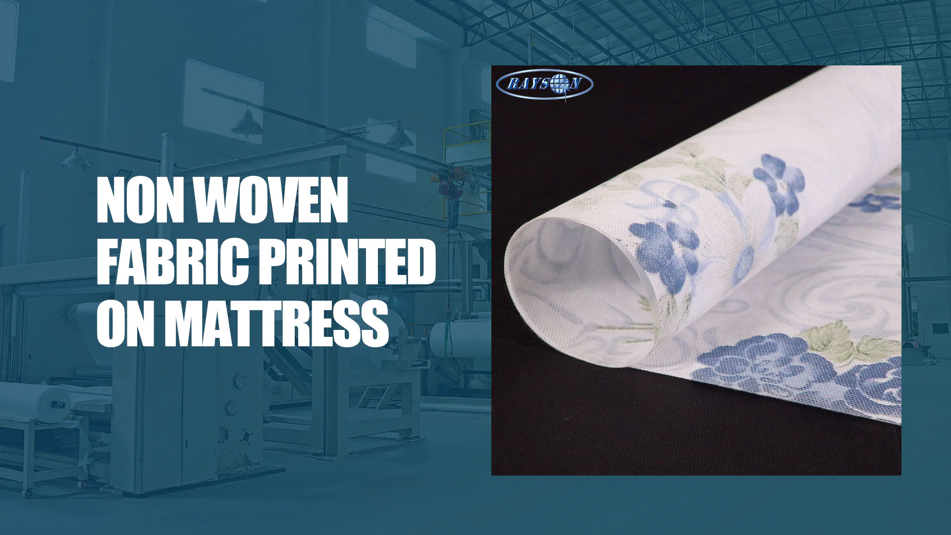 Best Printed Non Woven Fabric for Mattress Factory Price -