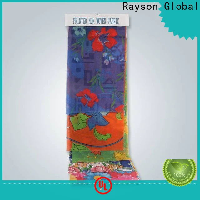 rayson nonwoven Custom best nonwoven printed fabric rolls supplier