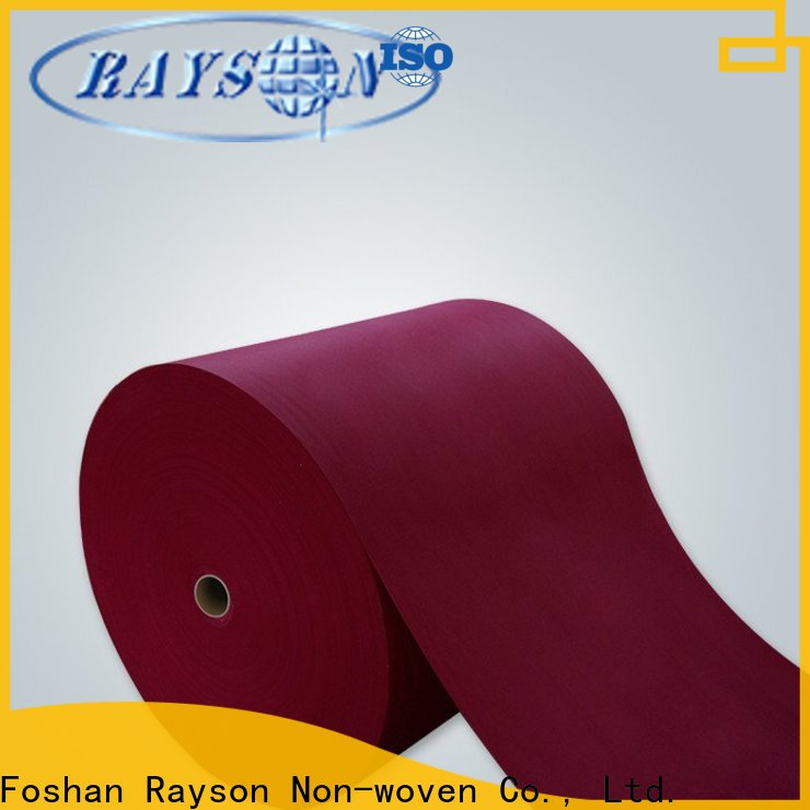 rayson nonwoven polyester spunbond nonwoven fabric factory
