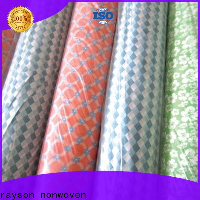 rayson nonwoven Custom ODM nonwoven polypropylene fabric price in bulk