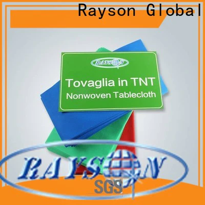 rayson nonwoven cheap disposable tablecloths company