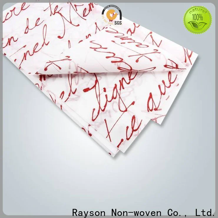 rayson nonwoven tablecloth with logo manufacturer