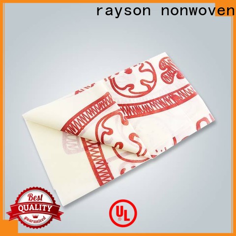 rayson nonwoven Rayson high quality nonwoven tablecloths with logo manufacturer