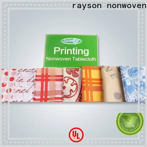 Rayson ODM nonwoven customize table cloth manufacturer